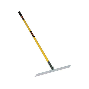 Structron S600 Power Series 73310 Concrete Placer Tool with Hook, 61 in OAL, 3-1/4 in L Tine, Fiberglass Handle