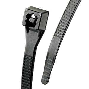 CABLE TIE 8 IN BLACK 20/BAG   
