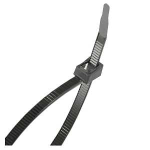 CABLE TIE SLF-CUT BLK 11IN    