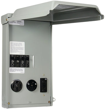 Midwest Midwest1LU532SS RV Outlet Box, 100 A, 120, 240 V, Surface