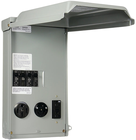 Midwest Midwest1LU532SS RV Outlet Box, 100 A, 120, 240 V, Surface