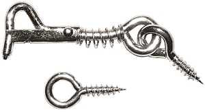 HOOK GATE SAFETY 2-1/2IN ZINC 