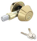 MBLE HME DEADBOLT DBL CYL PB  