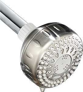 SHOWERHEAD 5SET BRS NIC 2GPM  