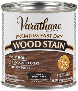 STAIN WOOD INT DK WALNUT 1/2PT