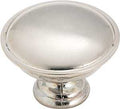 KNOB 1-5/16IN BRUSHED CHROME  