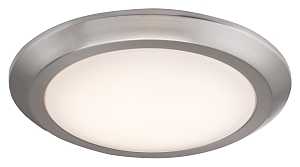 CEIL LT FX ACR/SHD LED BN 12IN