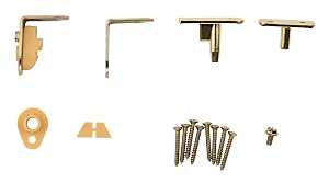HINGE DOOR CAFE BRASS         