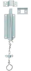 CHAIN BOLT ZINC PLATED 6IN    