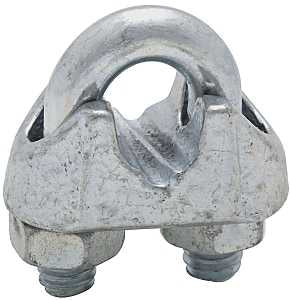 CLAMP CABLE ZINC PLATED 5/16IN