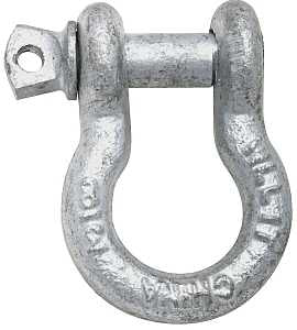 SHACKLE-FORGED GALV 3/8IN     