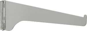 BRACKET SHELF TITANIUM 8IN    
