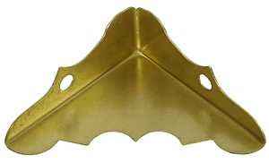 CRNER DEC SLD BRS 9/16X1-1/4IN