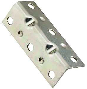 BRACE CORNER ZN PLT 2-1/2X3/4 