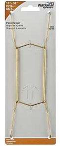 HANGER PLATE BRASS 11-18IN    