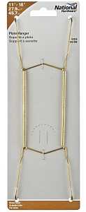 HANGER PLATE BRASS 11-18IN    