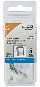 MIRROR-HOLDER CLEAR 1/8IN     