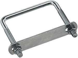 U-BLT SQ ZN PLT 3/8X3-5/8X4IN 