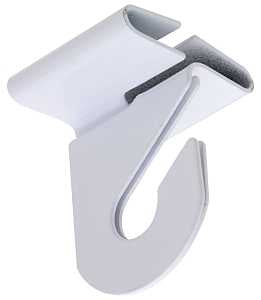 HOOK CEILING SUSPENDED WHITE  