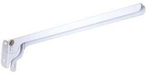 BRACKET SHELF FLDG WHITE 12IN 