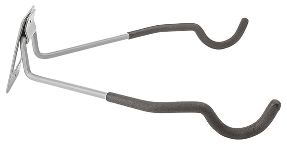 National Hardware 2230BC Series N112-050 Bike Hanger, 30 lb, Screw, Steel, Black/Gray