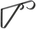 BRACKET PLANT HNG BLACK 6IN   