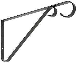 BRACKET PLANT HNG BLACK 9IN   