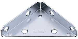 BRACE CORNER ZINC PLATED 3IN  