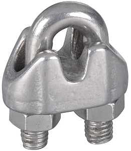 CLAMP CABLE SS 1/8IN          