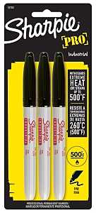MARKER INDUSTRIAL BLACK 3PK   