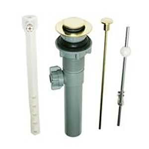 LAV POP-UP ASSEMBLY POL BRASS 