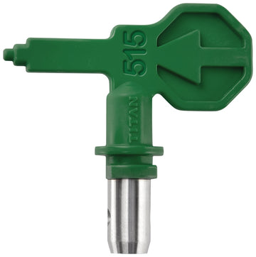 Titan 353-515 Paint Spray Tip, 10 to 12 in W Fan, Green, 0.015 in Tip, Carbide