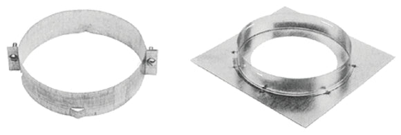 AmeriVent 3FSP Support Plate, For: 3 in Dia Type B Gas Vent