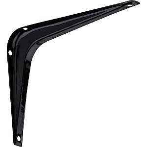 211BC SHELF BRACKET BLK 5X6IN 