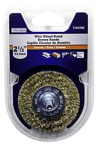 BRUSH WHL 1/4 SHK 2-1/2IN CRSE