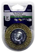 BRUSH WHEEL 1/4IN SHNK FN 3IN 