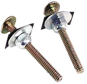 BOLT CLOSET 1/4X2-1/4IN BRASS 