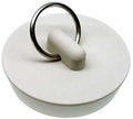 STOPPER DRAIN RUBBER 1-5/8 WHT