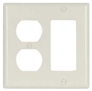WALLPLATE DPLX/DECO LT ALM 2G 