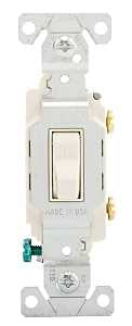 SWITCH TOGGLE LT ALMOND 20A   
