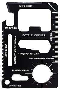KYCHN CREDIT CARD MULTI-TOOL  