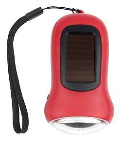 KYCHN FLASHLGT CRANK SOLAR LED