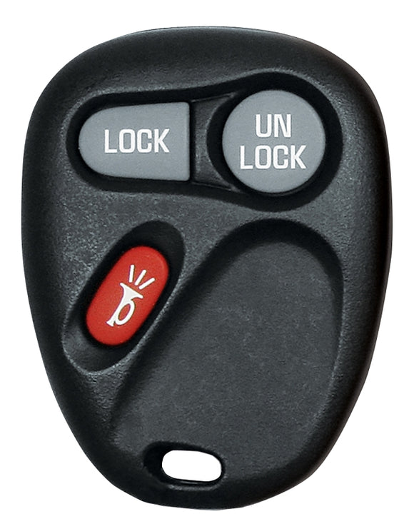 Hy-Ko 19GM800S Key Fob Shell, 3 -Button, Plastic, Black