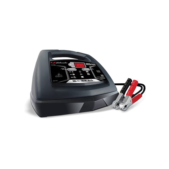 Schumacher SC1308 Battery Charger/Engine Starter, 4 A Continuous, 19 A Intermittent Input, 6/12 V Output, AGM Battery