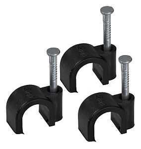 STAPLE NAIL COAX BLACK 20PC   