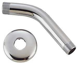 SHOWER ARM METAL CHROME 6IN   