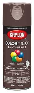 PAINT SPRY GLS LTHR BROWN 12OZ