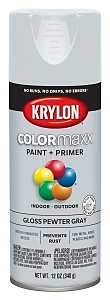 PAINT SPRY GLS PWTER GRAY 12OZ