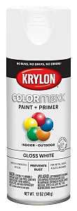 PAINT SPRY GLOSS WHITE 12OZ   