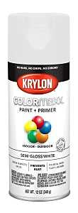 PAINT SPRY SEMI-GLOSS WHT 12OZ